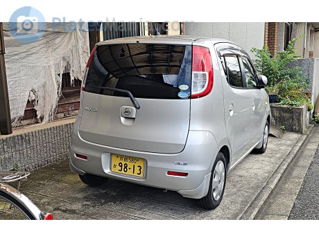 京都 580 か 9813, Nissan Moco