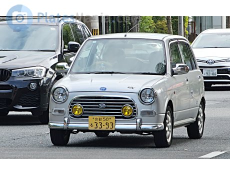 京都 50 る 3393, Daihatsu Mira