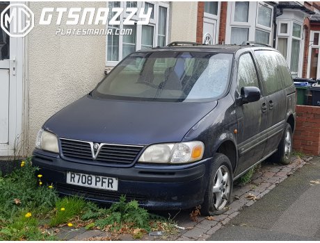 R708 PFR, Vauxhall Sintra