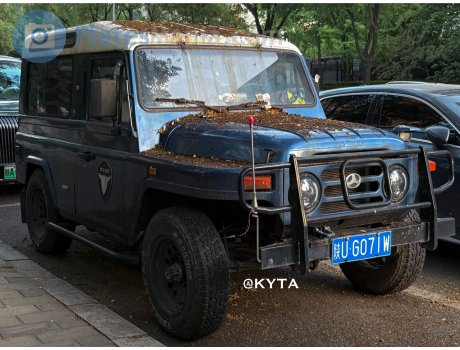 陕U·G071W, BAW BJ212