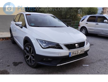 2543 JYG, SEAT León