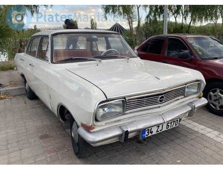34 ZJ 6170, Opel Rekord