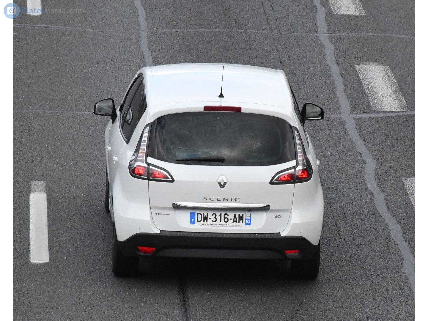 DW-316-AM, Renault Scénic 3rd gen (J95), 2009–2016