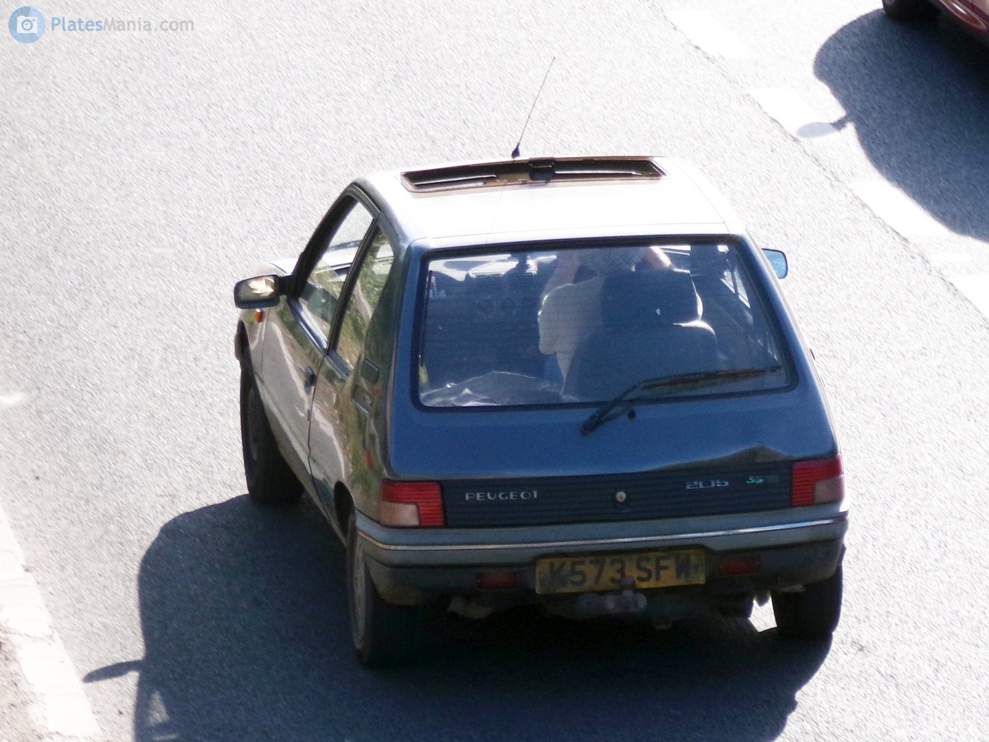K573SFW, Peugeot 205 1st gen 3-door Hatch (20A/C), 1983–1998