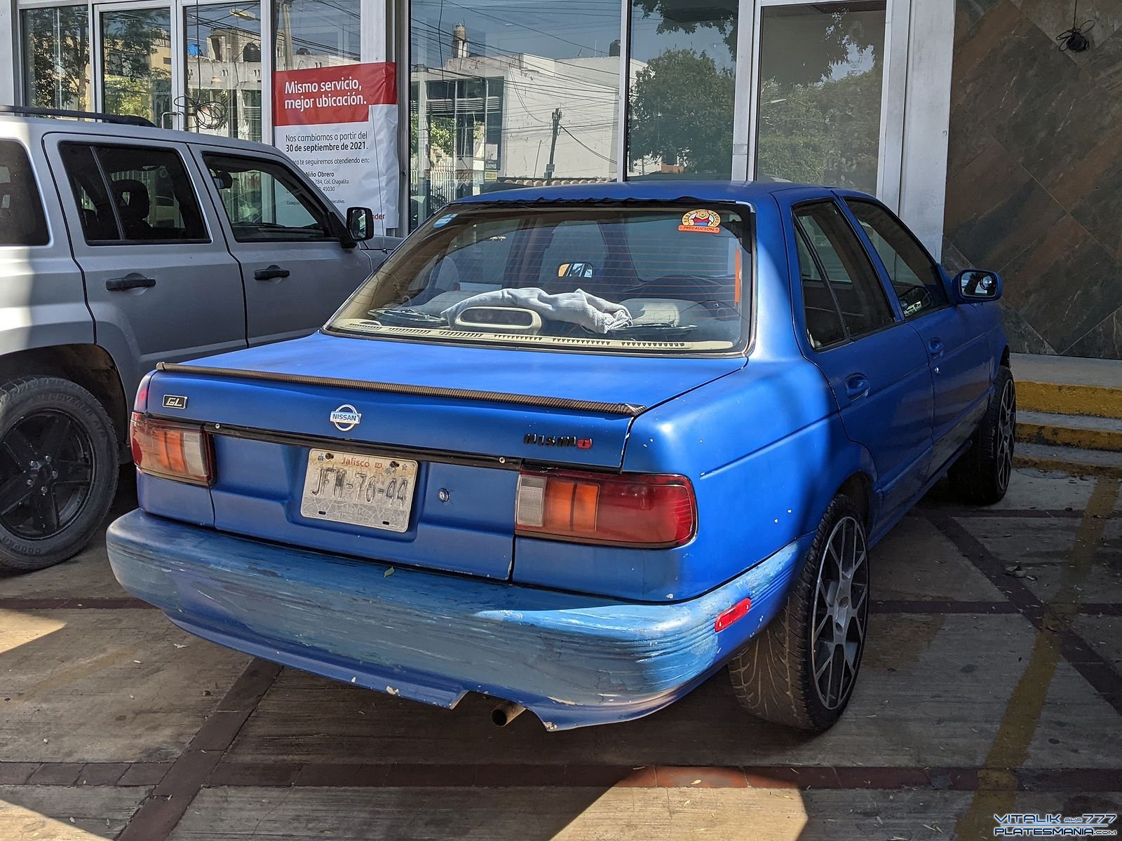 JFM-76-44, Nissan Tsuru 2nd gen 4-door Sedan (B12; MX-market), 1987–1992