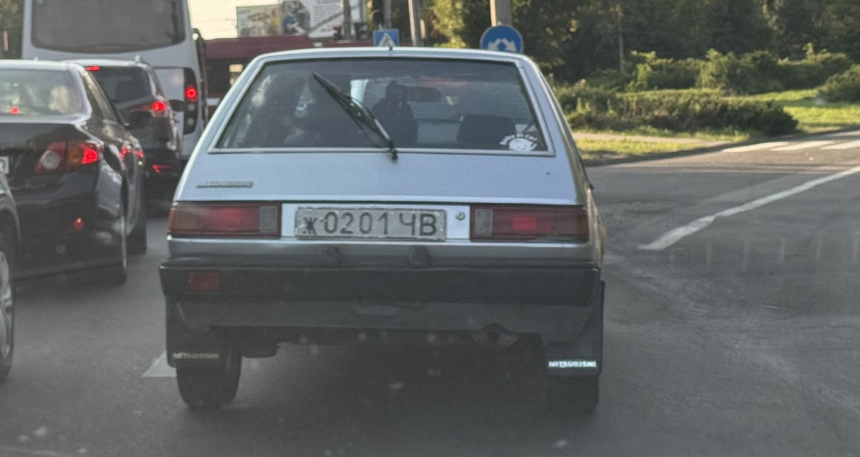ж 0201 ЧВ, Mitsubishi Colt 3rd gen (A150), 1978–1984 (–1989 for AU-market)