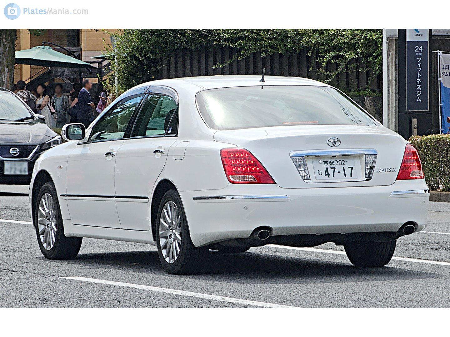 京都 302 む 4717, Toyota Crown Majesta 4th gen (S180), 2004­–2009 (­–2010 for CN-market)