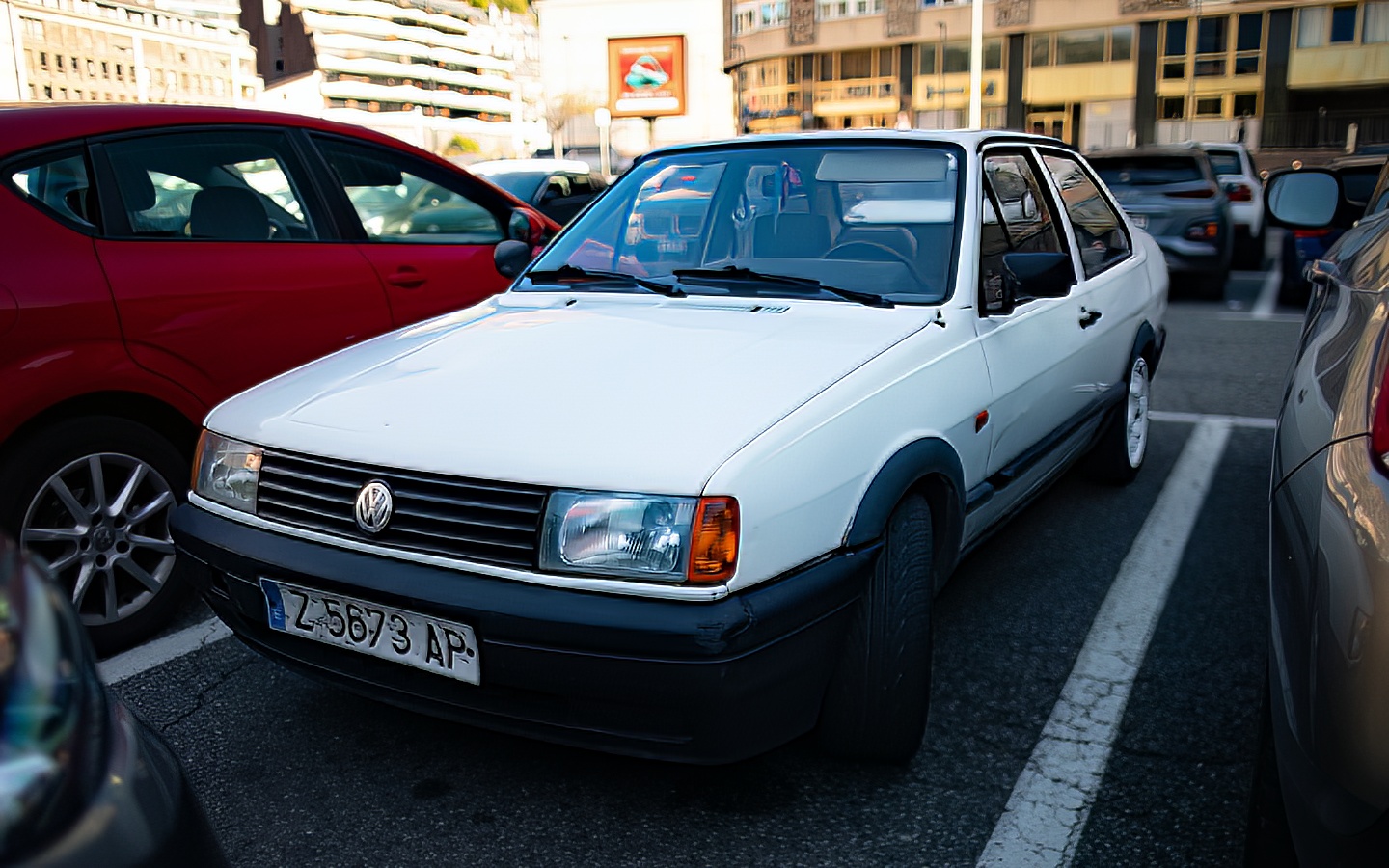 Z 5673 AP, Volkswagen Polo 2nd gen Sedan (86C), facelift, 1990–1994