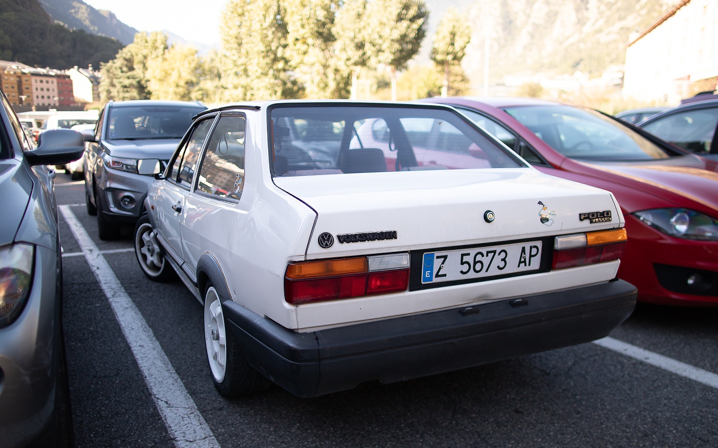 Z 5673 AP, Volkswagen Polo 2nd gen Sedan (86C), facelift, 1990–1994