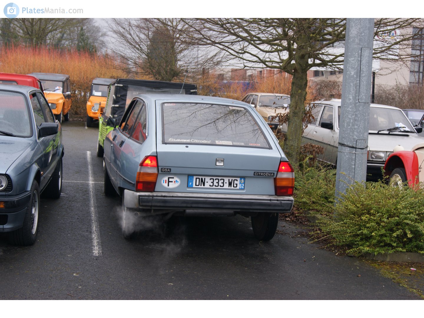 DN-333-WG, Citroёn GS / GSA 1st gen (GSA) Fastback, facelift, 1979–1986