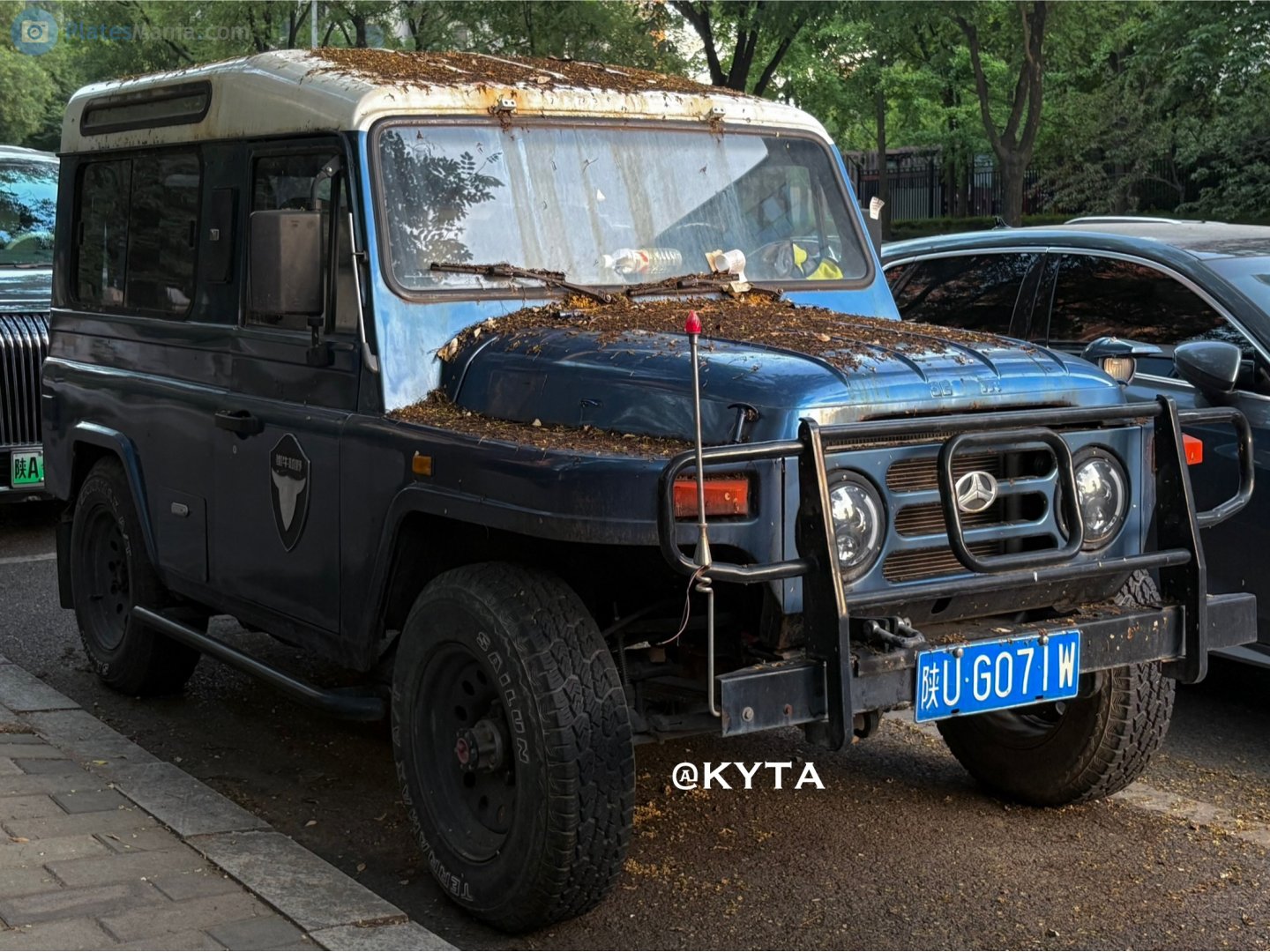 陕U·G071W, BAW BJ212 1st gen, 1964–1986