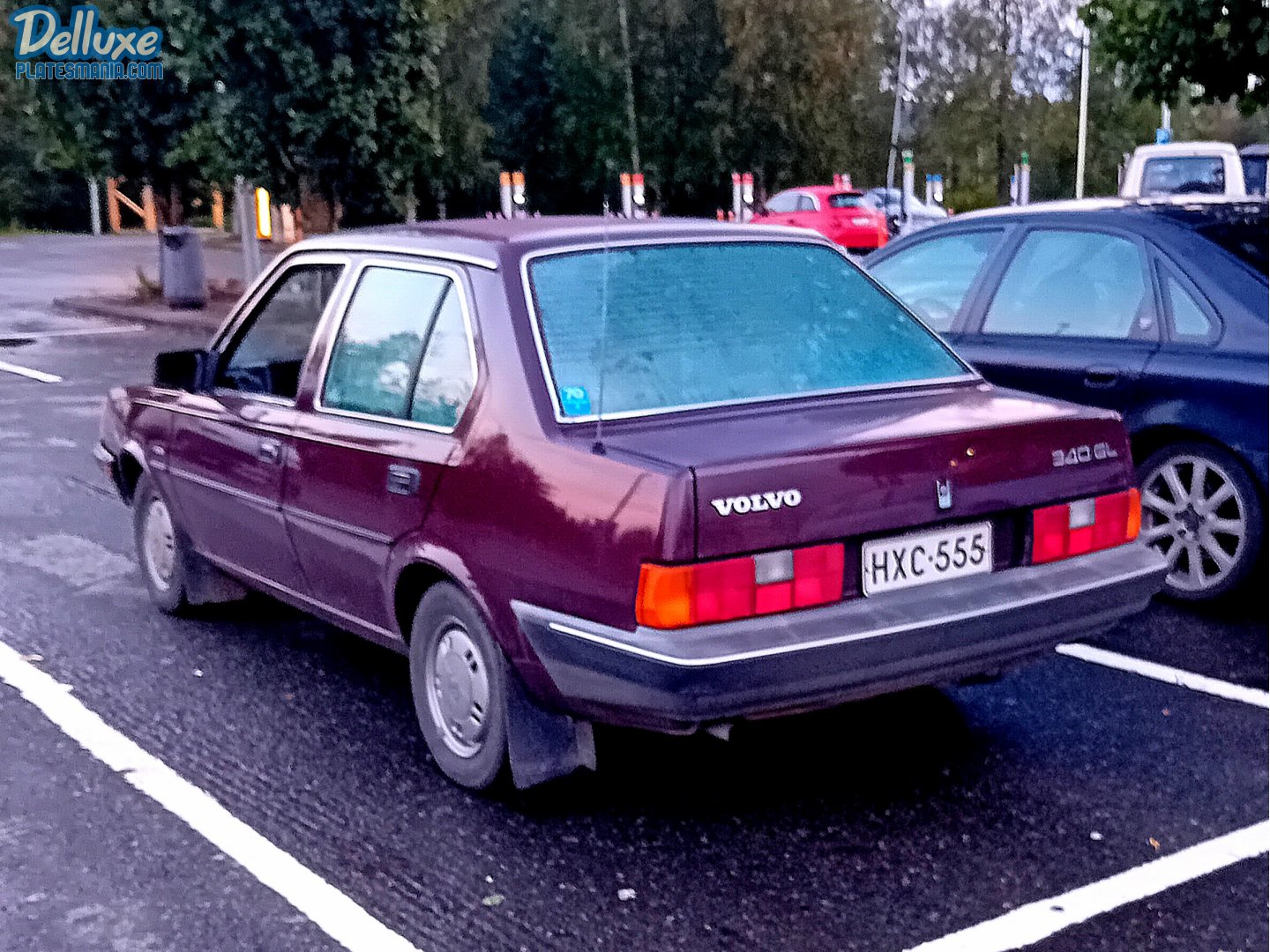 HXC-555, Volvo 340-Series 1st gen Sedan (344), 1983–1990