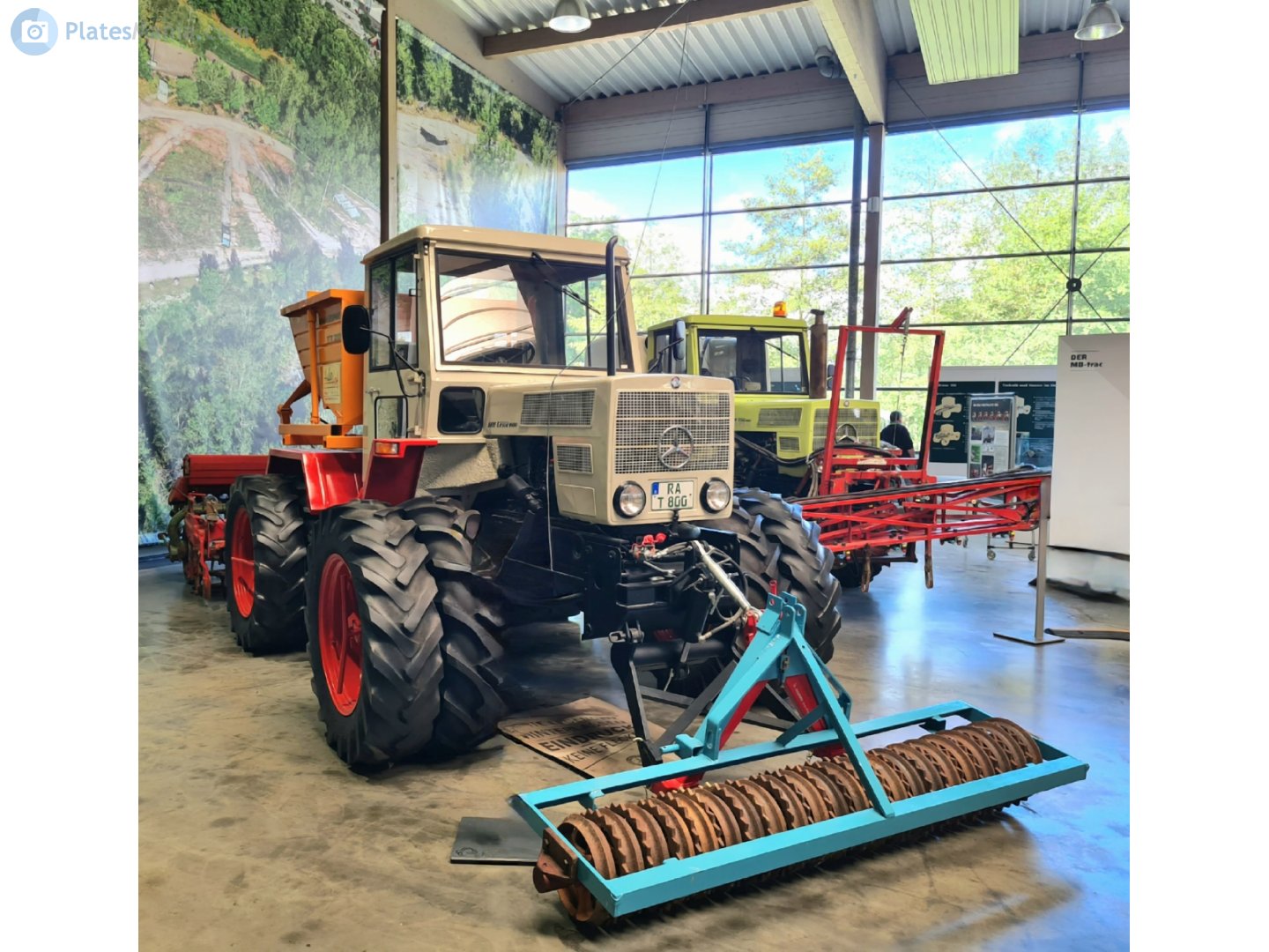 RA T 800, Mercedes-Benz MB Trac Schwere Klasse (442/443), 1976–1991