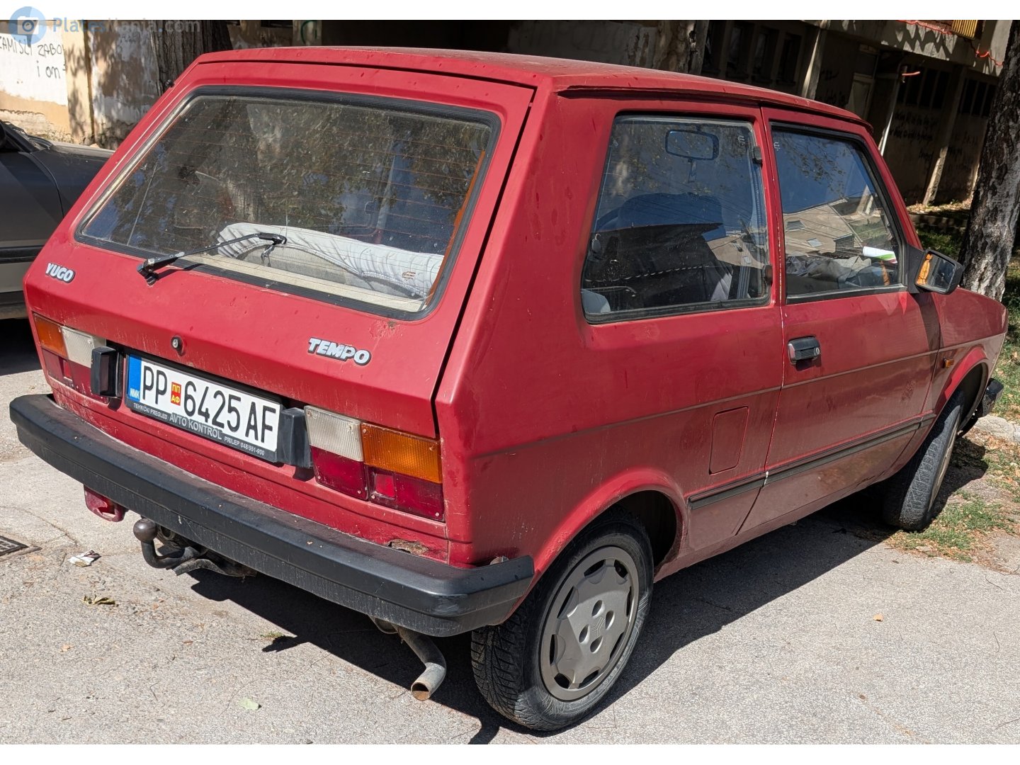 PP 6425 AF, Zastava Yugo Tempo, 1996–2006