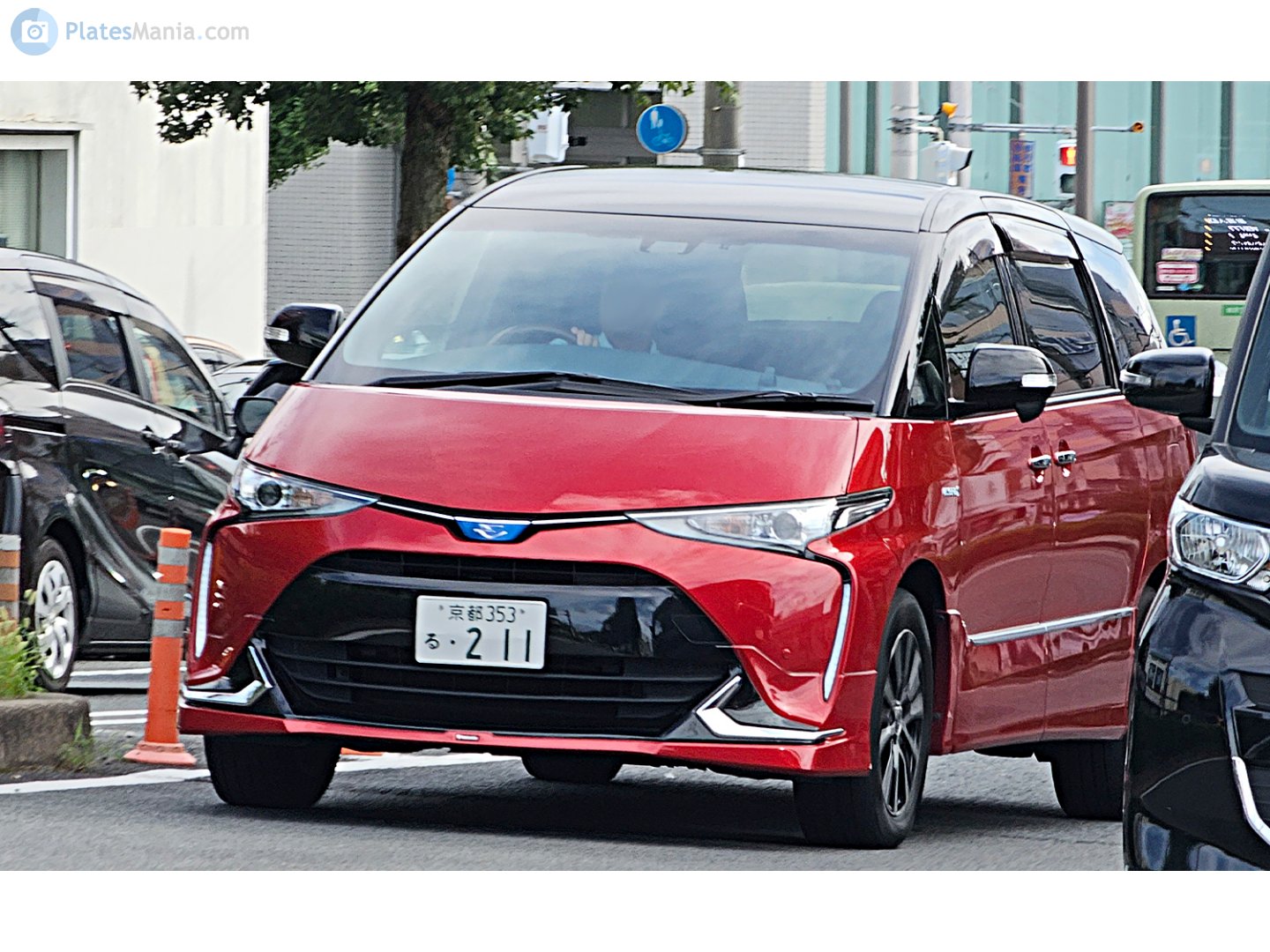 京都 353 る 211, Toyota Estima 3rd gen (R20/R50), 2nd facelift, 2016–2019
