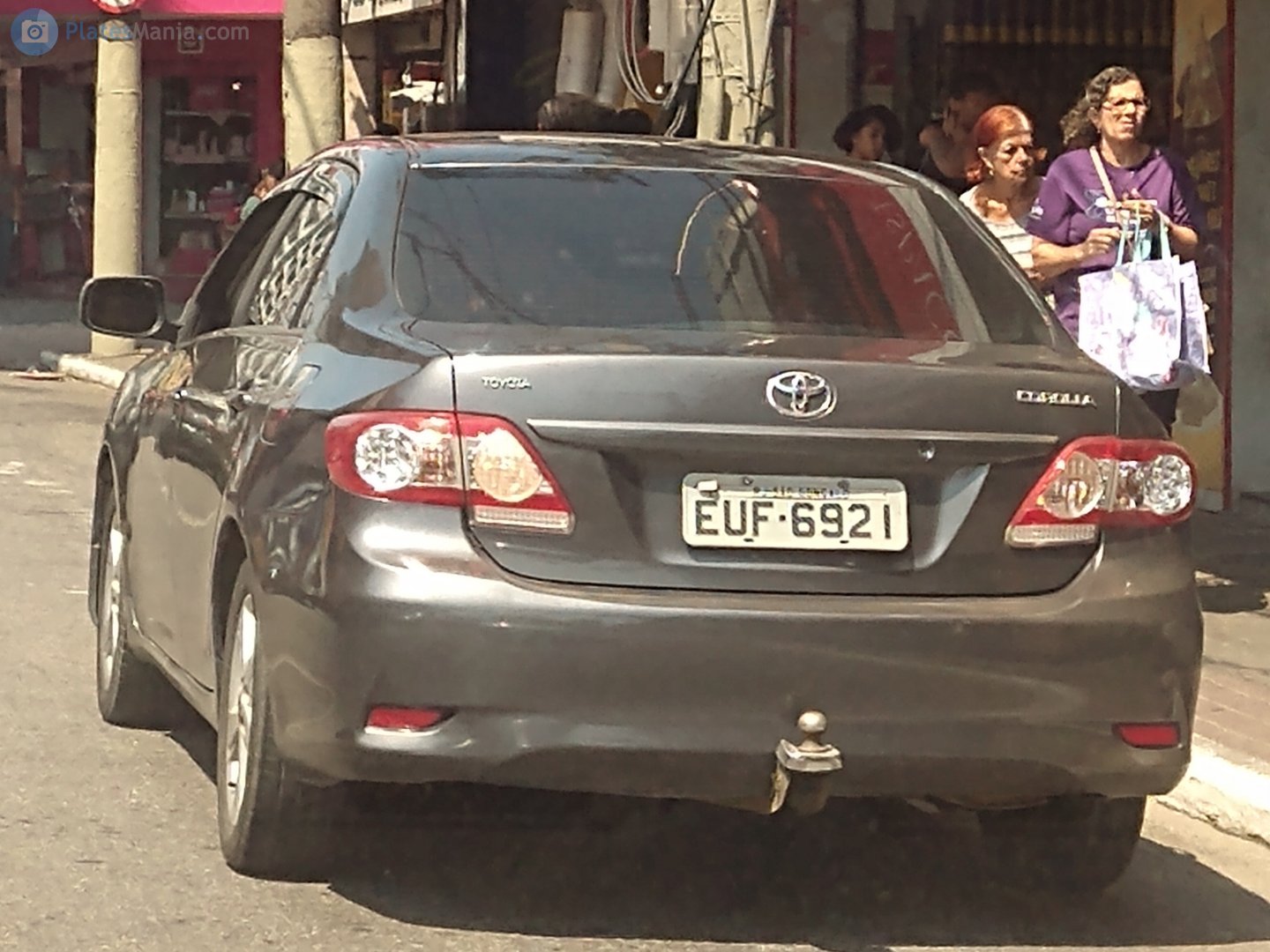 EUF-6921, Toyota Corolla 10th gen (Altis) Sedan (E140/E150), 2006–2013 (–2020 for ZA-market)