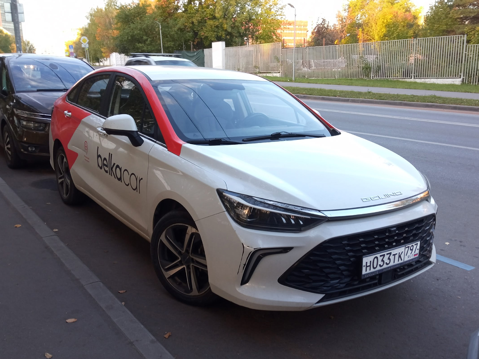 н 033 тк 797, BAIC Beijing EU5 1st gen Plus, facelift, 2021–