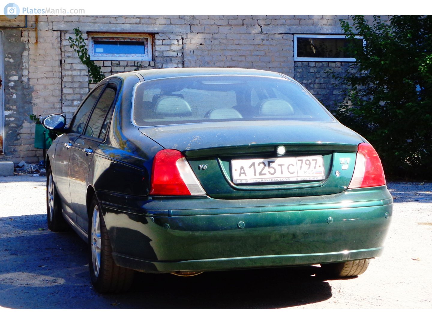 а 125 тс 797, MG ZT 1st gen (X10), 2001–2005