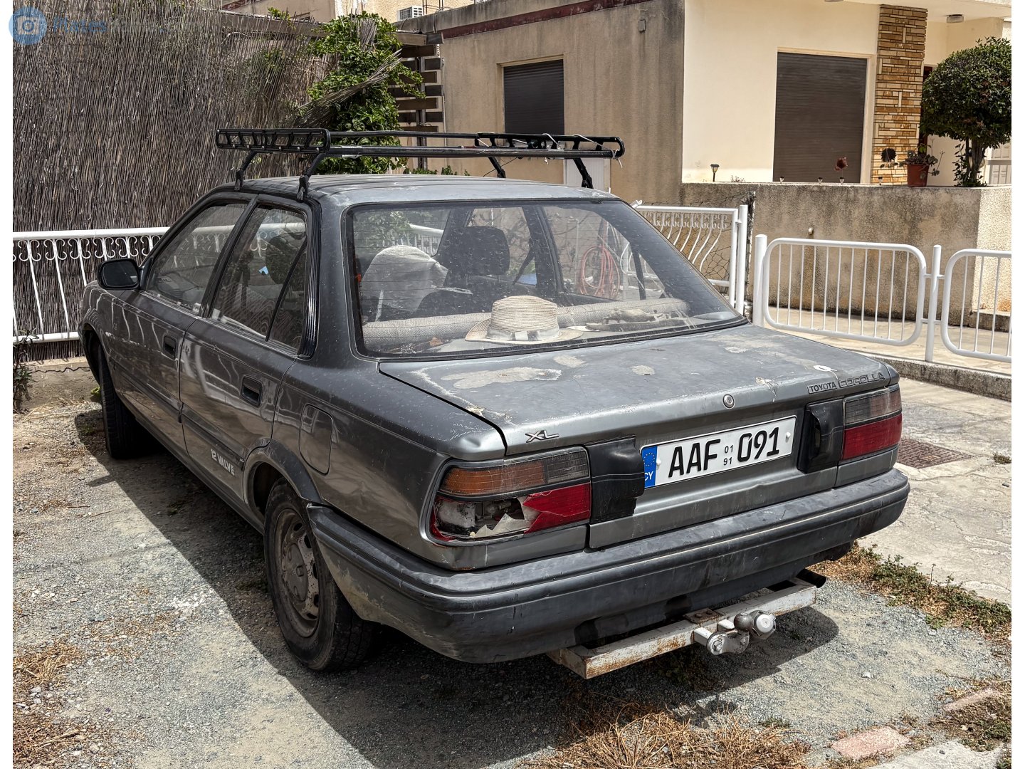 AAF 091, Toyota Corolla 6th gen Sedan (E90), 1987–1992
