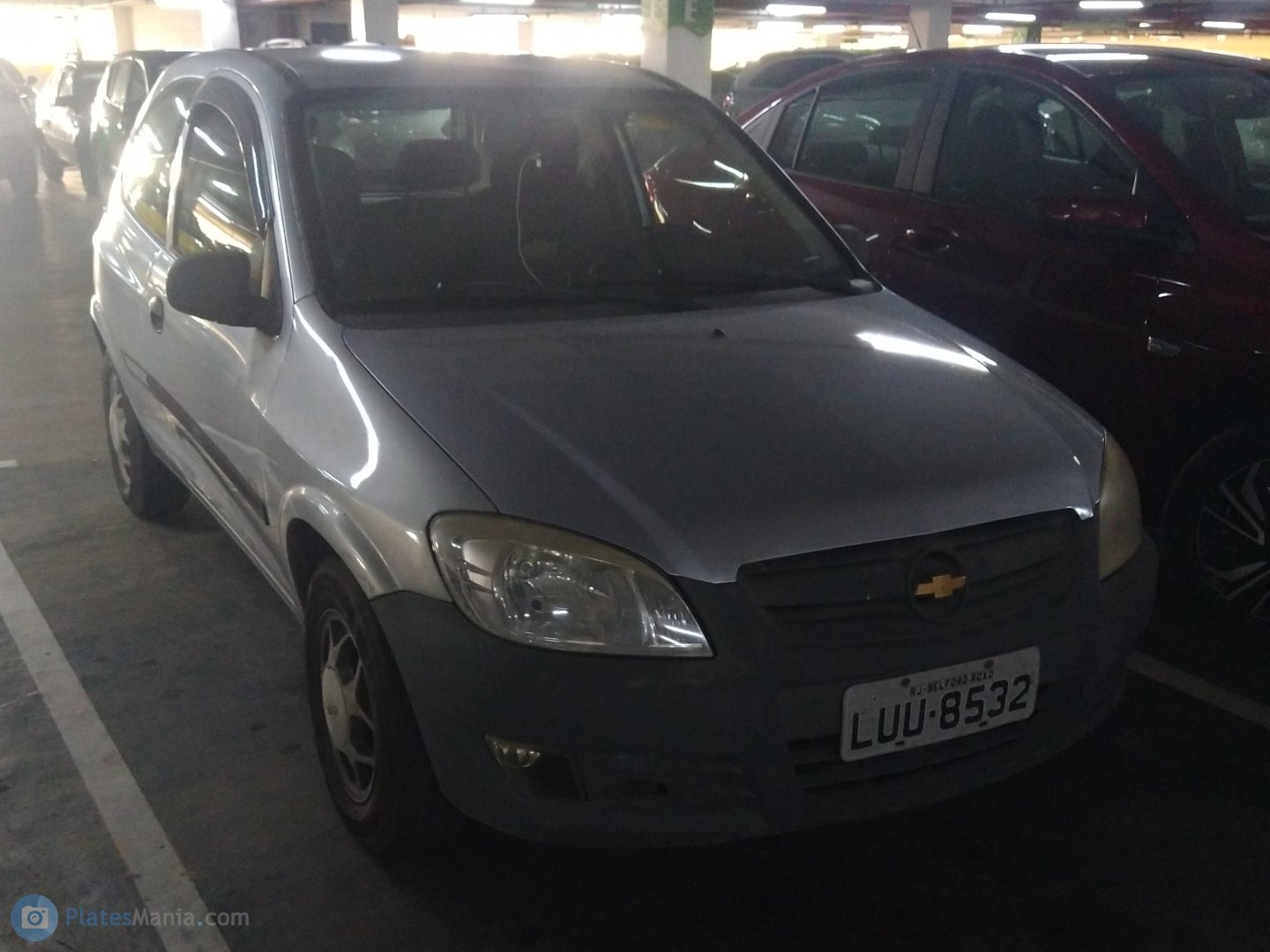LUU-8532, Chevrolet Celta 1st gen 3-door Hatch (GM4200), facelift, 2006–2011