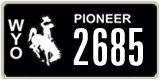 Wyoming, Specialty plates (1234)