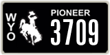 Wyoming, Specialty plates (1234)