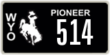 Wyoming, Specialty plates (1234)