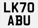 License plate of the United Kingdom, 2001 year system