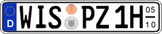 German license plate, Seasonal plates (Oldtimers)