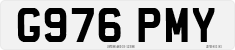 License plate of the United Kingdom, 1983 year system