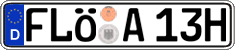 German license plate, Plates for oldtimers (type 