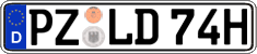 German license plate, Plates for oldtimers (type 