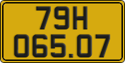 License plate of Vietnam, Commercial vehicles