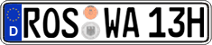 German license plate, Plates for oldtimers (type 