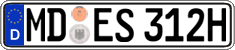 German license plate, Plates for oldtimers (type 