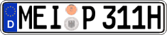 German license plate, Plates for oldtimers (type 