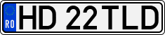License plate of Romania, Regular plates