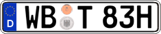 German license plate, Plates for oldtimers (type 