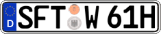 German license plate, Plates for oldtimers (type 