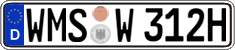 German license plate, Plates for oldtimers (type 