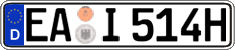 German license plate, Plates for oldtimers (type 