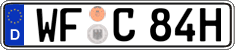 German license plate, Plates for oldtimers (type 