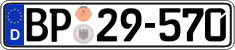 German license plate, Authorities and federal agencies