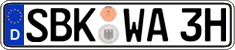 German license plate, Plates for oldtimers (type 