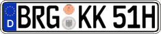 German license plate, Plates for oldtimers (type 