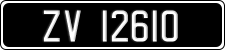 License plate of Ireland, Oldtimers