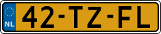 License plate of the Netherlands, Cars