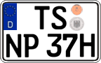 German license plate, Plates for oldtimers (type 