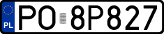 License plates of Poland, Regular car plates