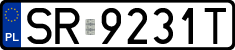 License plates of Poland, Regular car plates